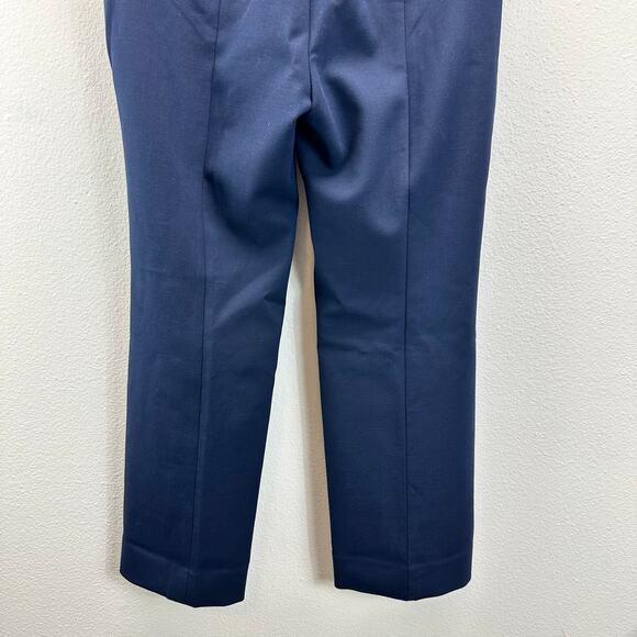 J. Crew Cropped Natalia Pant Blue Carreman 4P - Picture 7 of 16